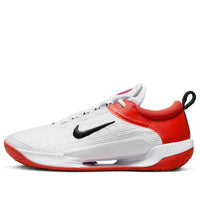 NikeCourt Air Zoom NXT Hard Court Tennis Shoes 'White Picante Red' DV3276-100