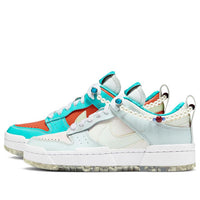 (WMNS) Nike Dunk Low Disrupt WhiteGreen Purple 'White Green' DC3282-013