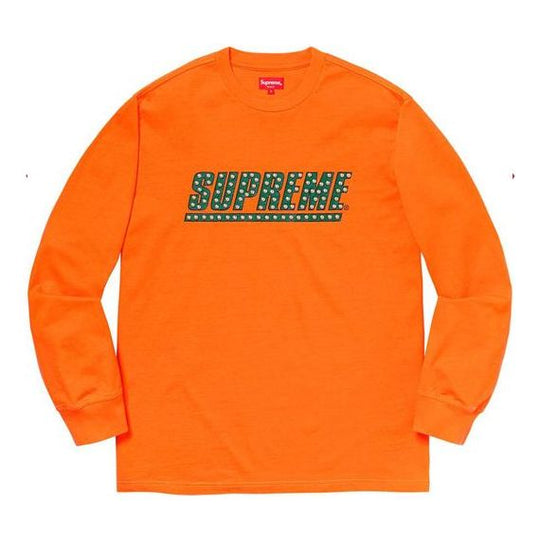 Supreme SS20 Week 4 Studded LS Top Logo Tee SUP-SS20-122