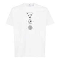 Burberry SS21 Badge Printing Round Collar Male White 80427231