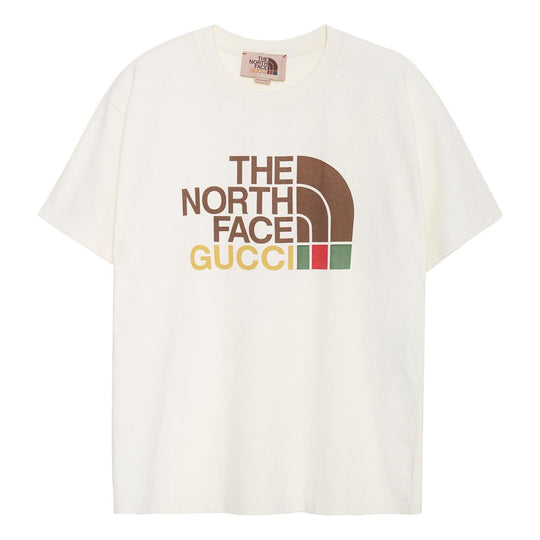 Gucci x The North Face Oversize T-Shirt 'Ivory' 616036-XJDCL-9756