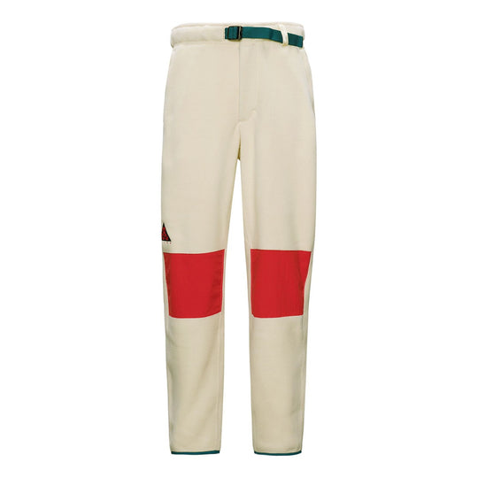 Men's Nike ACG Fleece White Long Pants/Trousers AJ2014-258