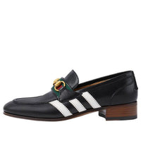 (WMNS) Gucci Loafer x Adidas 'Black Leather' 702284-1DOQ0-1061