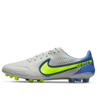 Nike Unisex Legend 9 Pro AG Soccer Shoes Grey/Yellow DB0448-075