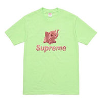 Supreme SS17 Elephant Light Green Tee SUP-SS17-323