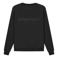 Fear of God Essentials SS21 Pull-Over Crewneck Black FOG-SS21-577