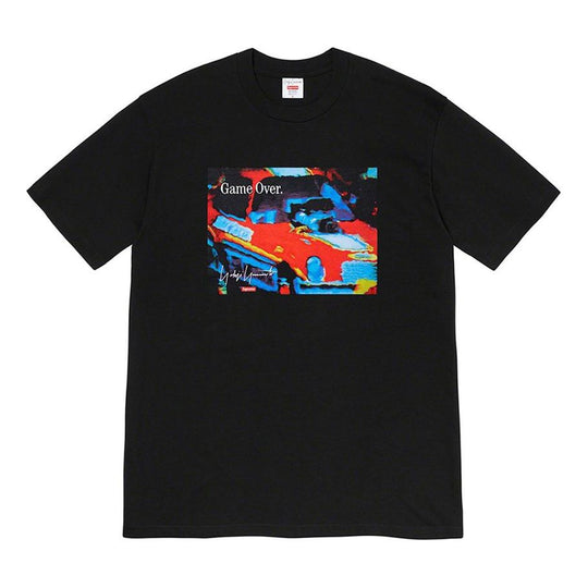 Supreme FW20 Week 4 x Yohji Yamamoto Tee 'Black White' SUP-FW20-101