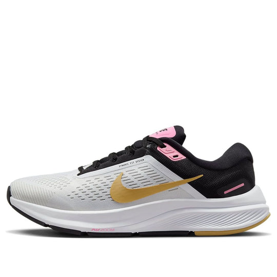 (WMNS) Nike Air Zoom Structure 24 'White Black Wheat Gold' DA8570-106
