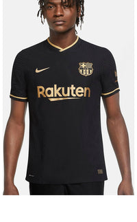 Nike FC Barcelona 2020/21 Vaporknit Match Away Jersey 'Black Gold' CD4184-011