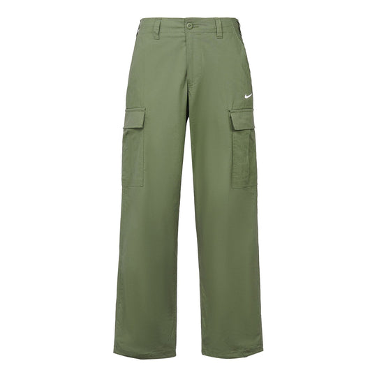 Men's Nike Solid Color Minimalistic Casual Pants/Trousers Olive Green DQ6290-222