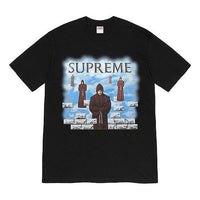 Supreme Week 1 Levitation Printing Short Sleeve Unisex Black SUP-FW19-066