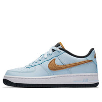 (GS) Nike Air Force 1 Felt 'Celestine Blue Gold' BV6058-400