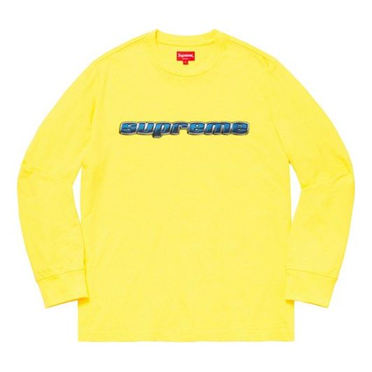 Supreme FW19 Week 3 Chrome Logo L/S Top logo SUP-FW19-330