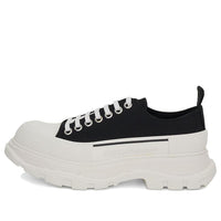 Alexander McQueen Tread Slick Lace Up 'Black White' 604257W4MV21070