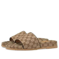 Gucci GG Canvas Slide Sandal 'Beige Monogram' 624695-H6320-9763