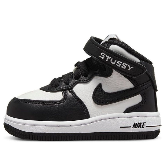 (TD) Nike x Stussy Air Force 1 Mid 'Black White' DN4160-002