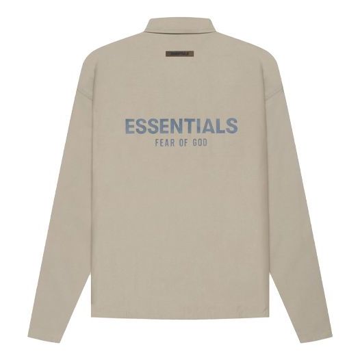 Fear of God Essentials SS21 Coaches Jacket Goat Moss FOG-SS21-643