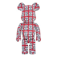 BE@RBRICK Have a Good Time Red White 1000% GOOD-TIME