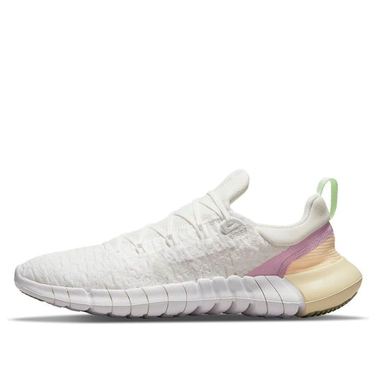 (WMNS) Nike Free Run 5.0 'Summit White Light Arctic Pink' CZ1891-100