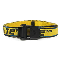 Off-White logo Detail Belt Wide 3cm OMRB051S21FAB0011810