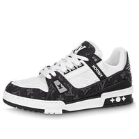 (WMNS) LOUIS VUITTON LV Trainer Sneaker 'Black Mesh Monogram with White ' 1AC2A5