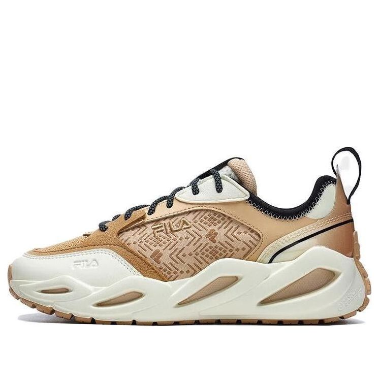 (WMNS) FILA Sportswear Sneakers 'Tan White' F12W313101FBV