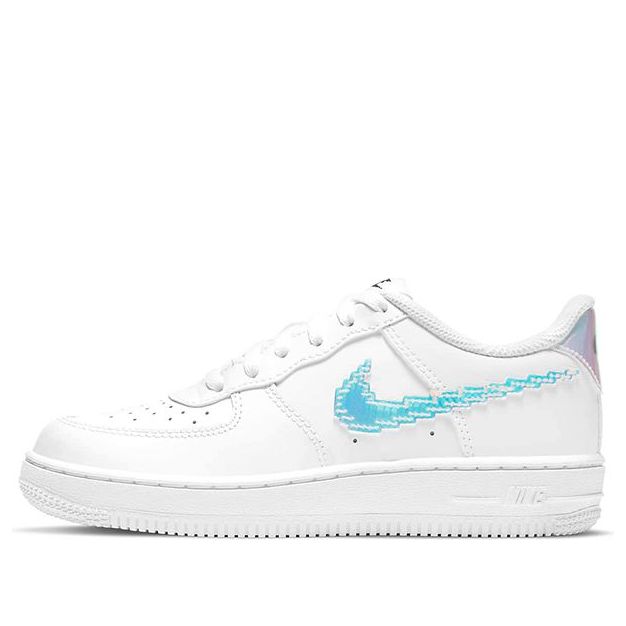 (PS) Nike Air Force 1 LV8 'Digital Swoosh - White' CW1584-100