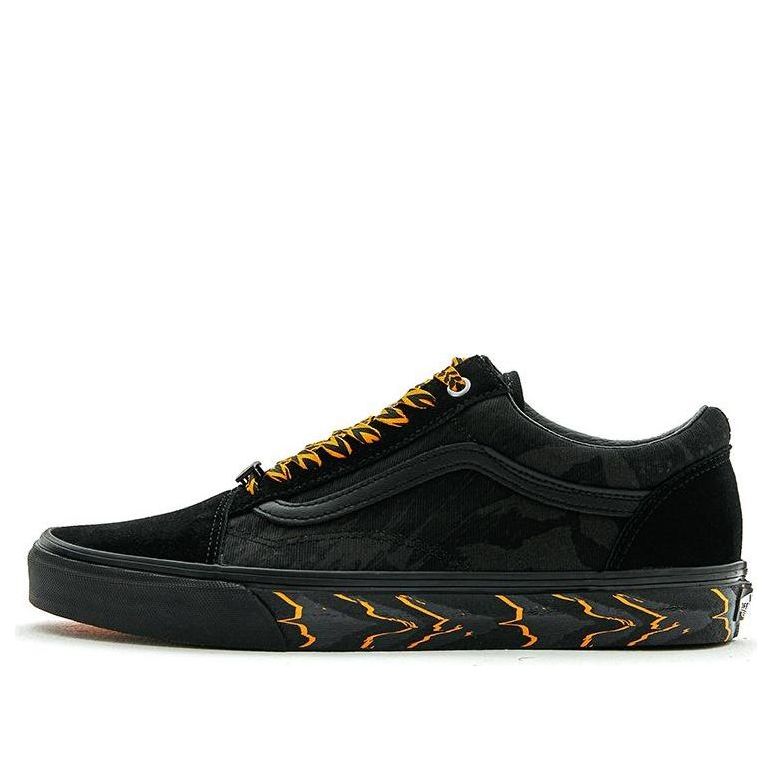 HuaTunan x Vans Old Skool Low-top Sneakers Black Unisex VN000ZDFBLK