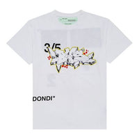 Men's Off-White Dondi Printing T-Shirt OMAA036S191850280188
