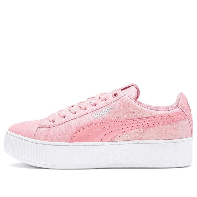 PUMA Vikky Platform Glitz Jr Sneakers Pink 366856-07