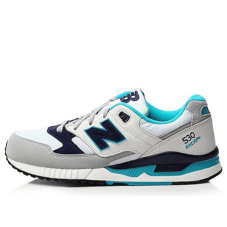 New Balance 530 Low Cut White/Blue M530AAC