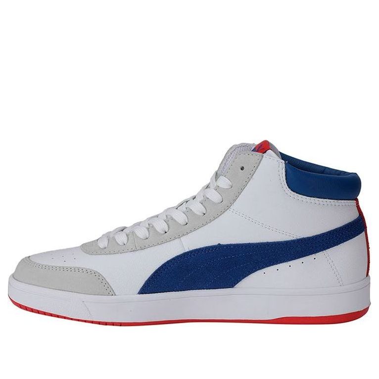 PUMA Court Legend Sl Collar 'White Gray Blue' 373750-05