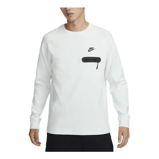 Nike Tech Fleece Lightweight Sweatshirt 'White' FD9881-121
