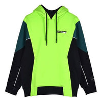 Li-Ning x XLARGE Crossover Casual Sports Fleece Lined Black Green AWDND39-2