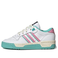 adidas Rivalry Low 'White Pink Green' HQ6877