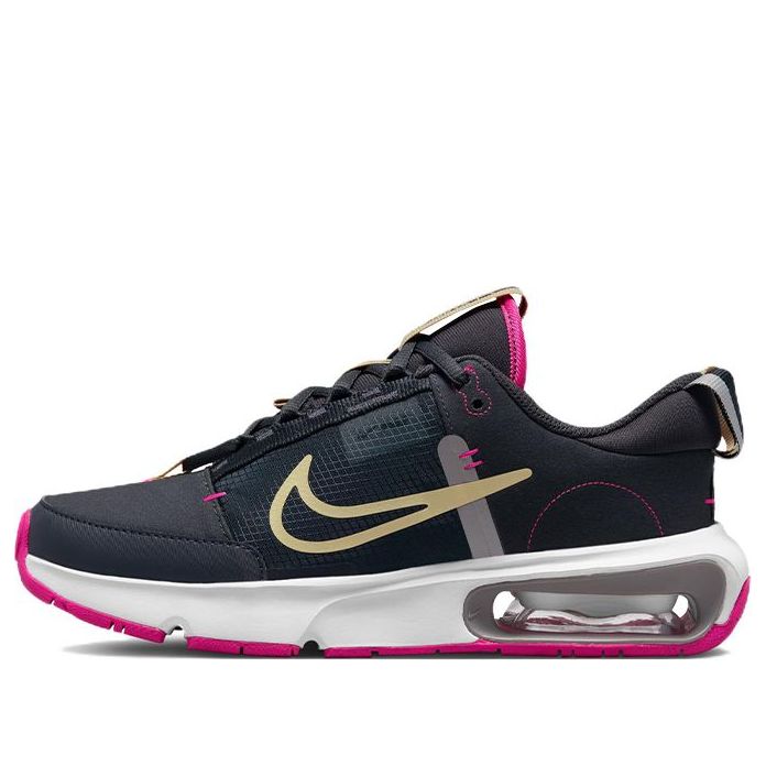 (GS) Nike Air Max Intrlk SE 'Off Noir Mtlc Gold Star Pink Prime' DJ0011-001