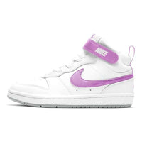 (PS) Nike Court Borough Mid 2 'White Purple' CD7783-103