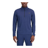 New Balance Knit 1/4 Zip Top 'Navy' MT33130-NNY