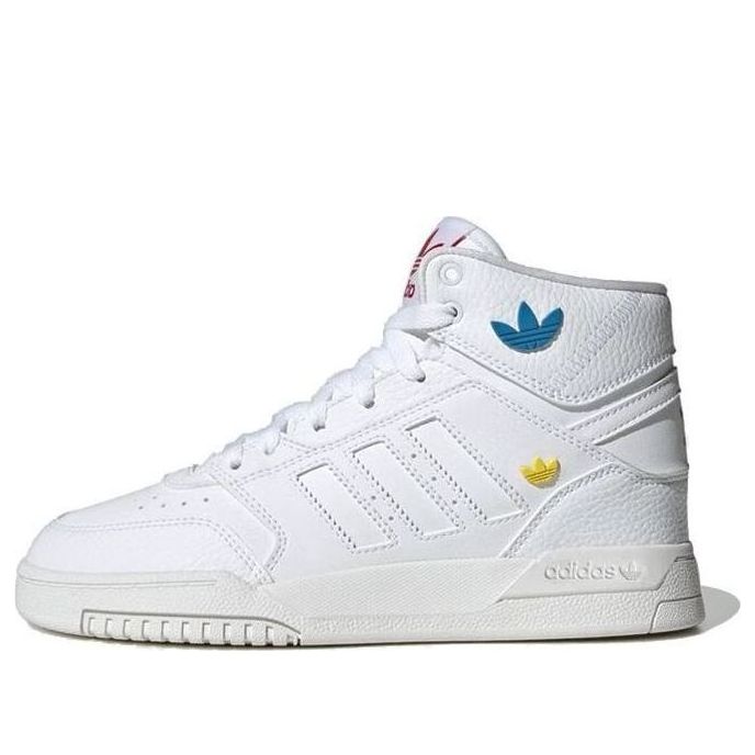(GS) adidas originals Drop Step 'White Yellow Bright Blue' HP7793