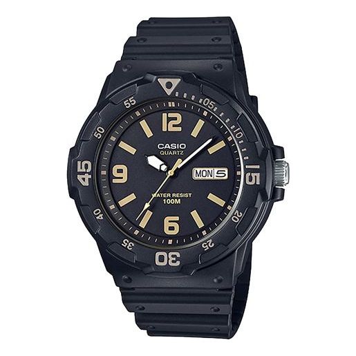 Men's CASIO YOUTH Sports quartz Watch Mens Black Analog MRW-200H-1B3