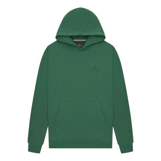 Air Jordan Embroidered Logo Sports Fleece Hoodie 'Green' DA9818-333