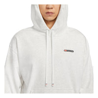 Nike Track Club Dri-Fit Fleece Pullover Hoodie 'White' FN3396-025