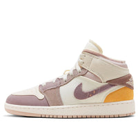 (GS) Air Jordan 1 Mid SE Craft 'Inside Out - Taupe Haze' DZ4466-102