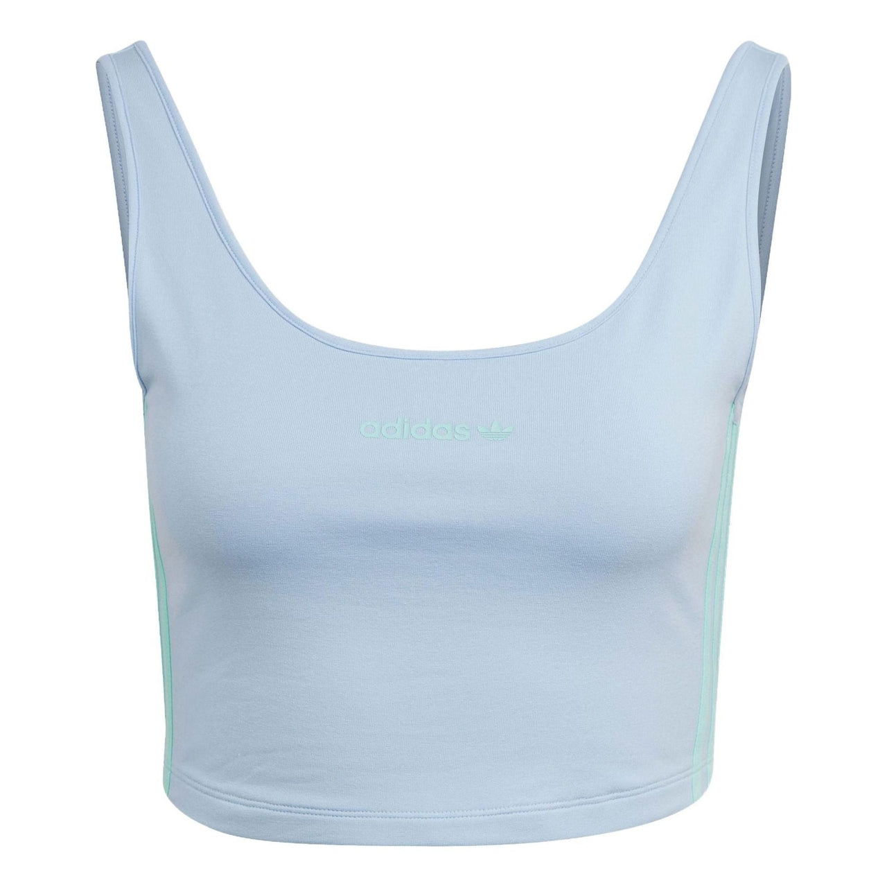 (WMNS) adidas originals Crop Tank Top 'Blue' IT8159
