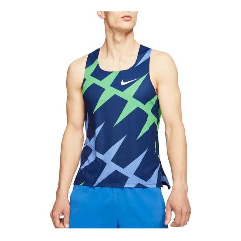 Nike AeroSwift Pro Elite running singlet 'Blue' CZ1030-492
