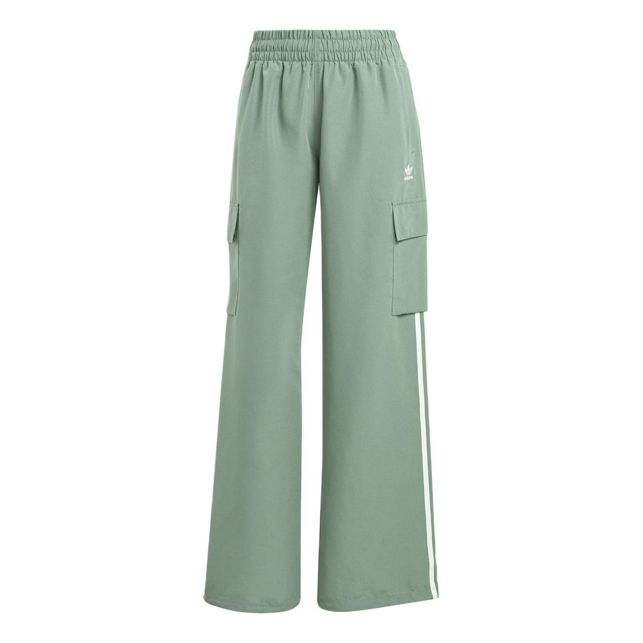 (WMNS) adidas Originals Adicolor Cargo Pants Asia Sizing 'Trace Green' IZ0716