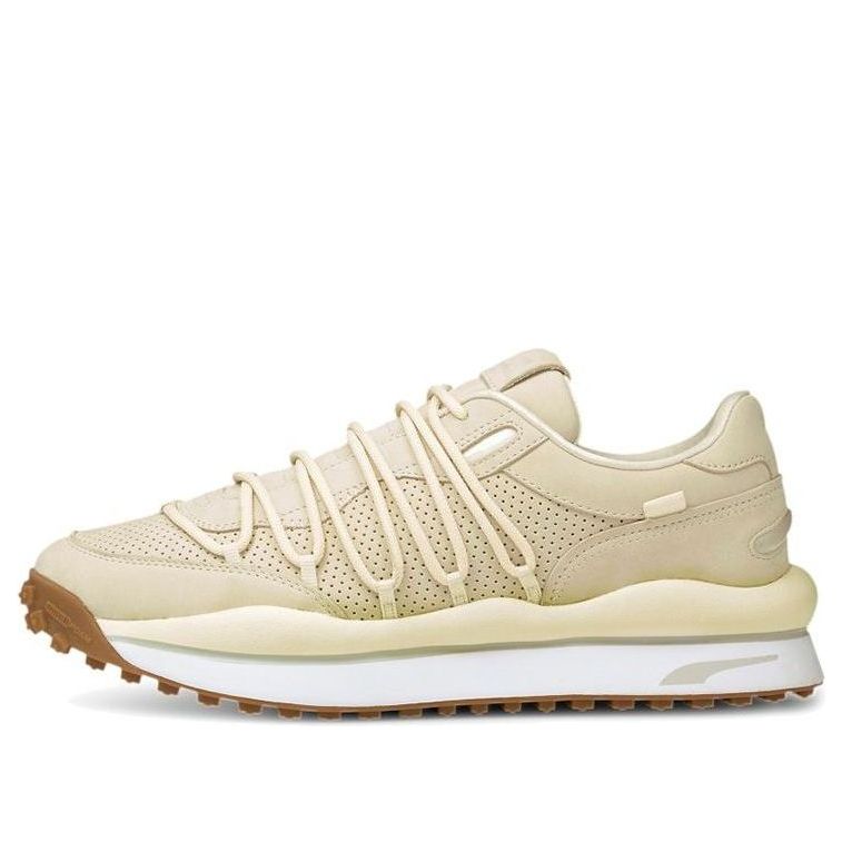 PUMA Lace Rider Prm Shoes Khaki/White 375956-02