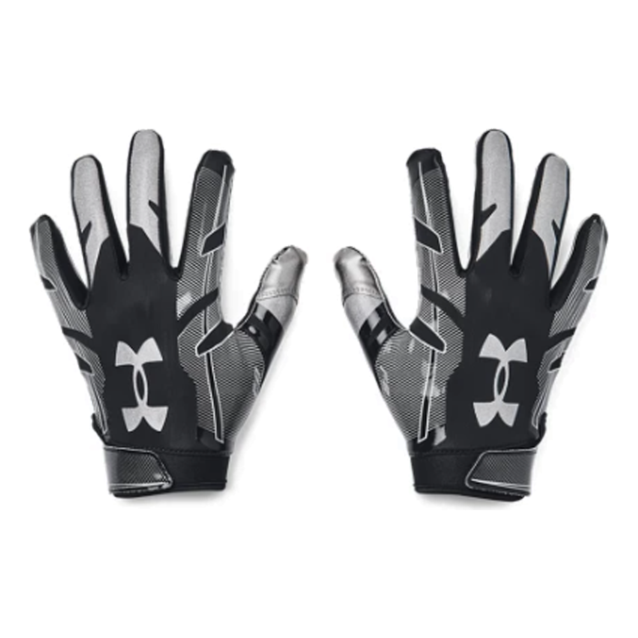 Under Armour F8 Football Gloves 'Black Metallic Silver' 1368851-001