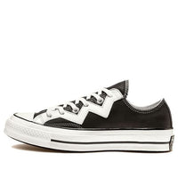 (WMNS) Converse Chuck 1970s Mission-V Low Top White Jagged Stripe 'Black White' 565368C