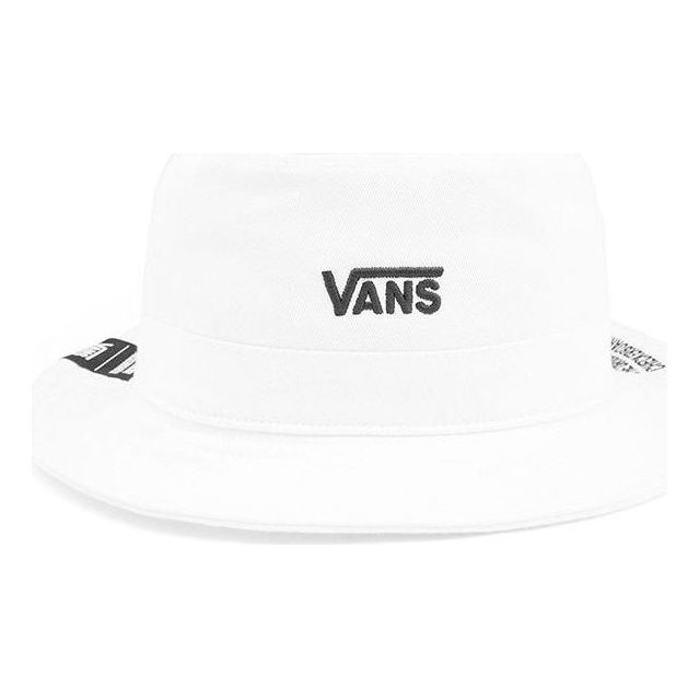 Vans Reorient Bucket Hat 'White Black' VN0A4RB1WHT